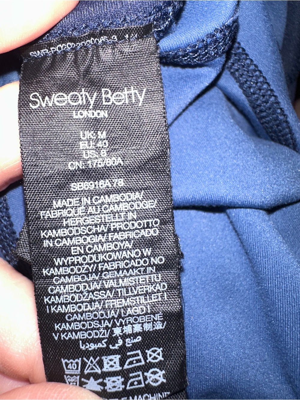 Sweaty Betty Super Soft 7/8 Leggings Size 8 - Picture 4 of 8